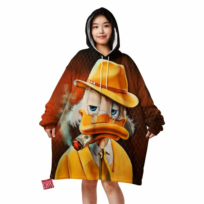 Scrooge McDuck Blanket Hoodie