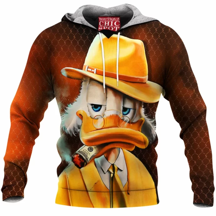 Scrooge McDuck Fleece Hoodie