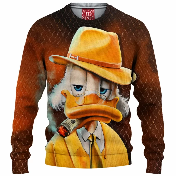 Scrooge McDuck Knitted Sweater