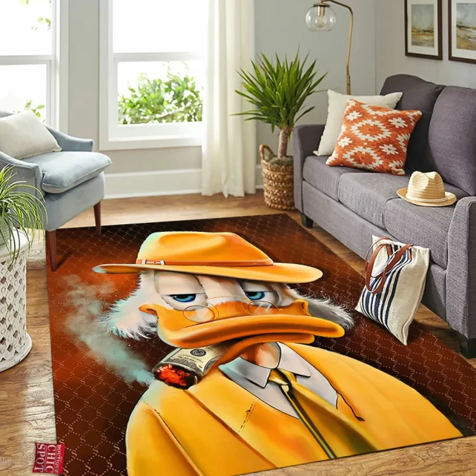 Scrooge McDuck Rectangle Rug