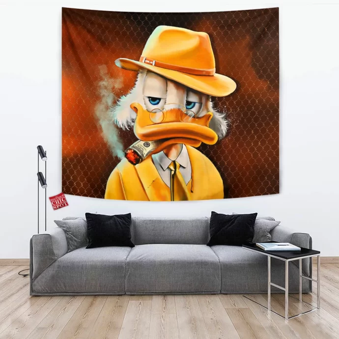 Scrooge McDuck Tapestry