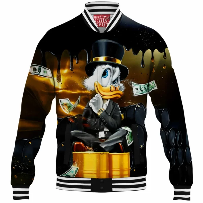 Scrooge McDuck Baseball Jacket