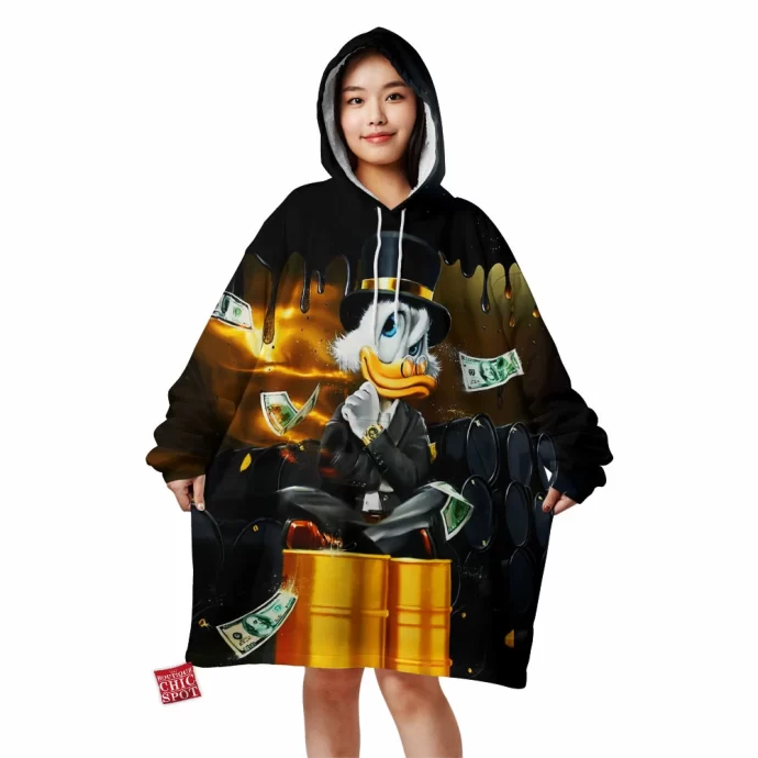 Scrooge McDuck Blanket Hoodie