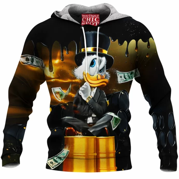 Scrooge McDuck Fleece Hoodie