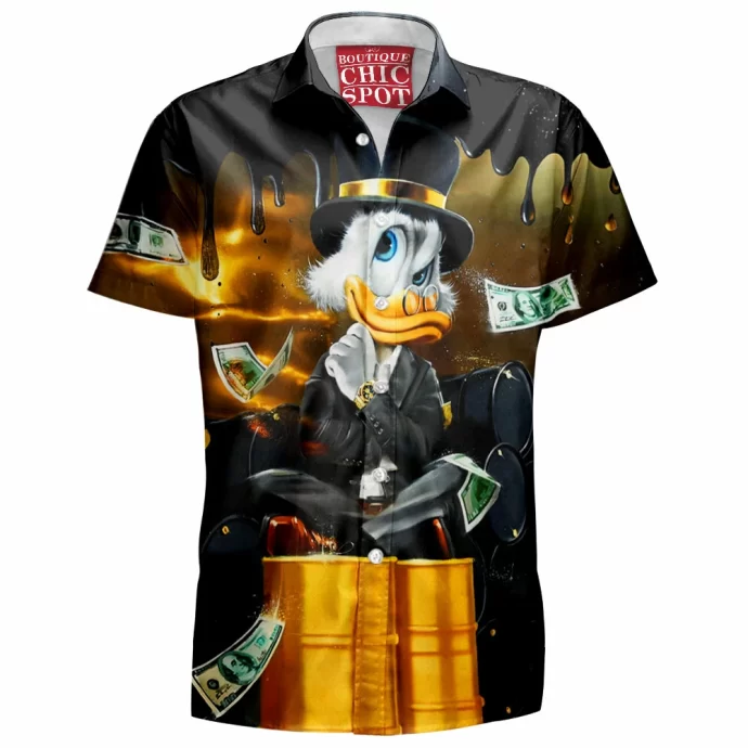 Scrooge McDuck Hawaiian Shirt