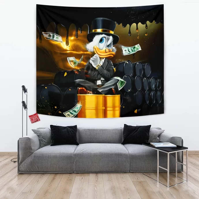 Scrooge McDuck Tapestry