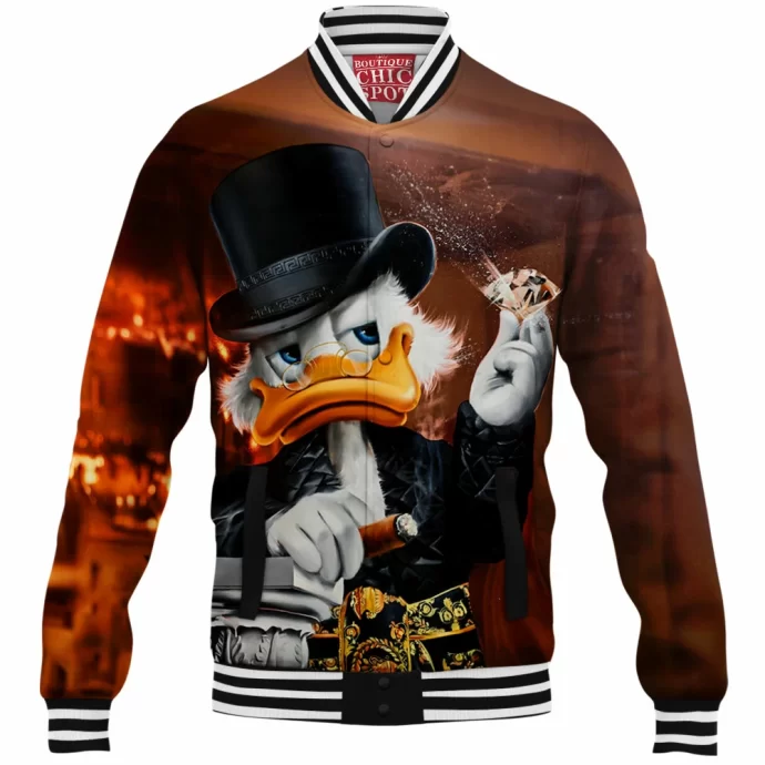 Scrooge McDuck Baseball Jacket