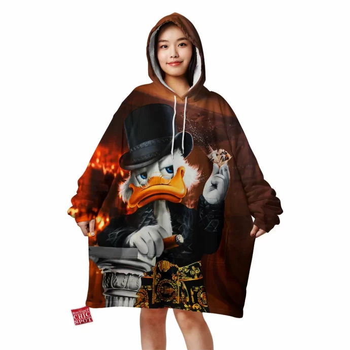 Scrooge McDuck Blanket Hoodie