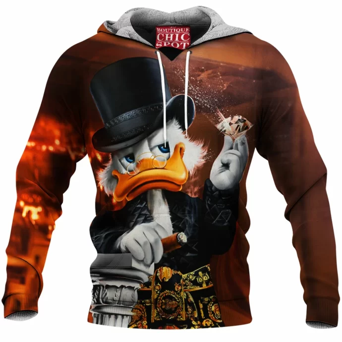 Scrooge McDuck Fleece Hoodie