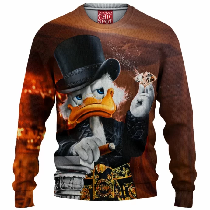 Scrooge McDuck Knitted Sweater