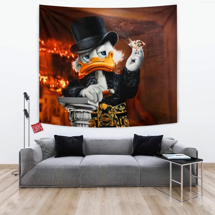 Scrooge McDuck Tapestry