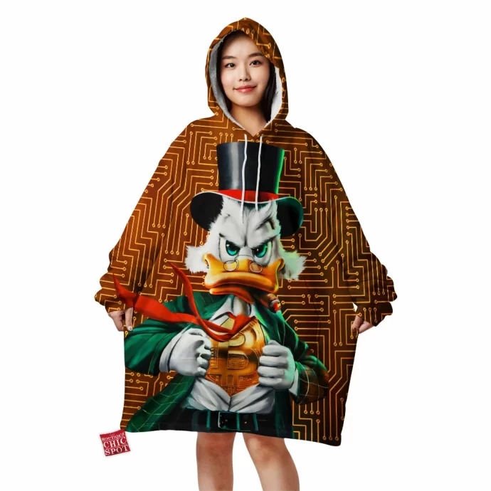 Scrooge McDuck Blanket Hoodie