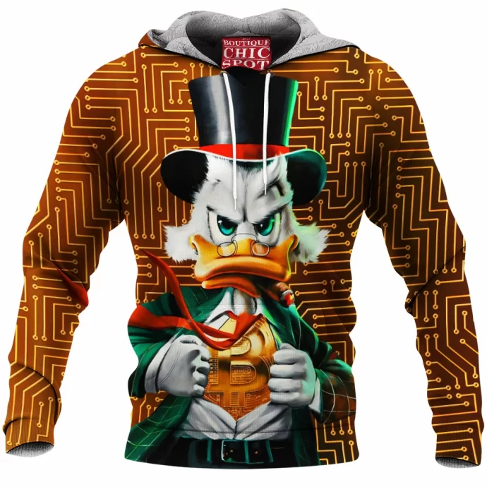 Scrooge McDuck Fleece Hoodie