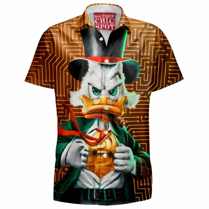 Scrooge McDuck Hawaiian Shirt