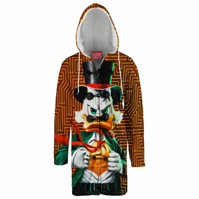 Scrooge McDuck Hooded Cloak Coat