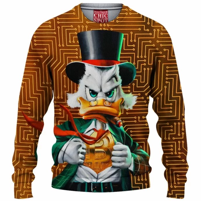 Scrooge McDuck Knitted Sweater