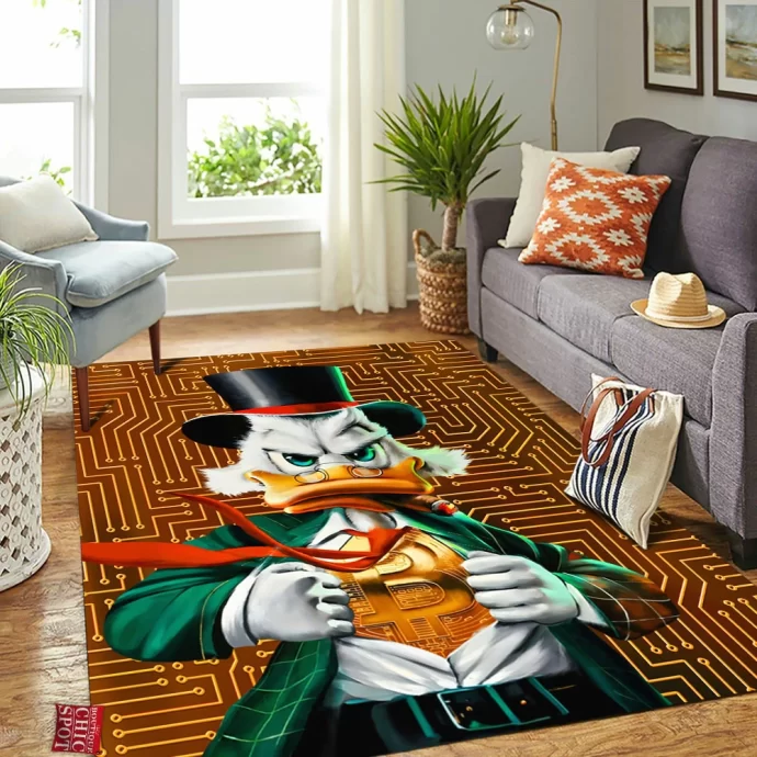 Scrooge McDuck Rectangle Rug