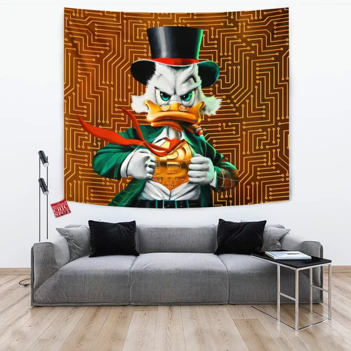 Scrooge McDuck Tapestry