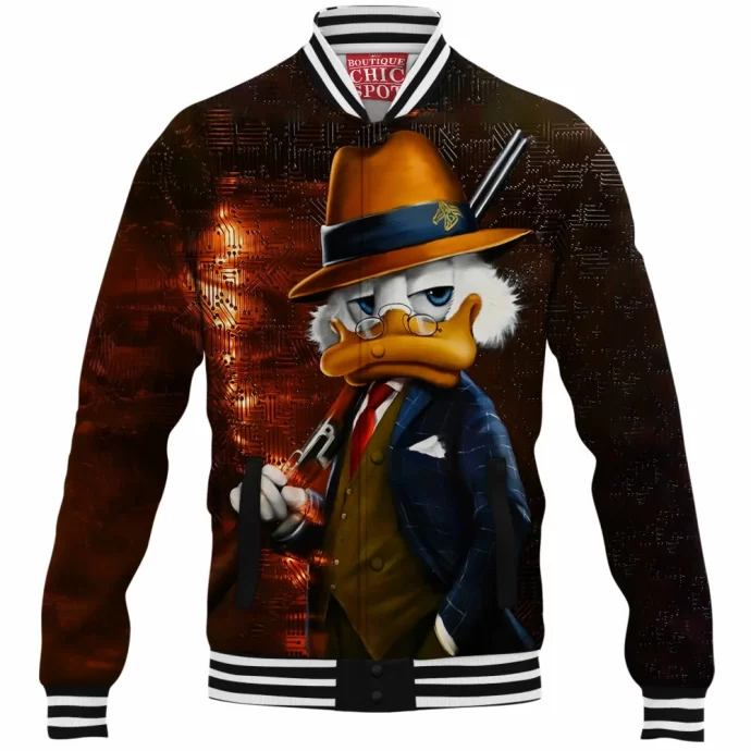 Scrooge McDuck Baseball Jacket