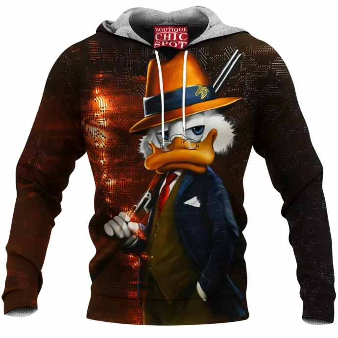 Scrooge McDuck Fleece Hoodie