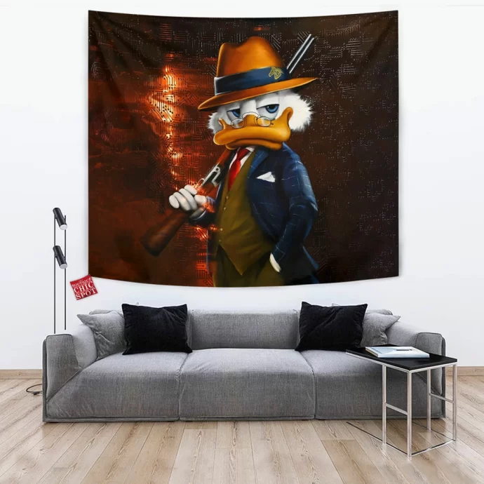 Scrooge McDuck Tapestry