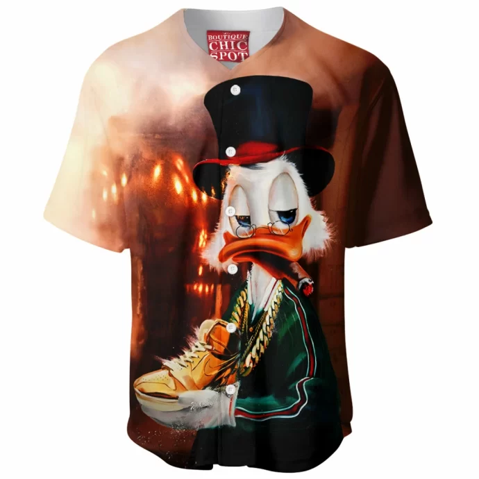 Scrooge McDuck Baseball Jersey