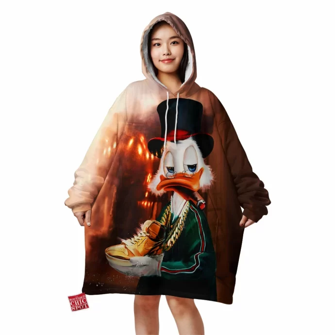 Scrooge McDuck Blanket Hoodie