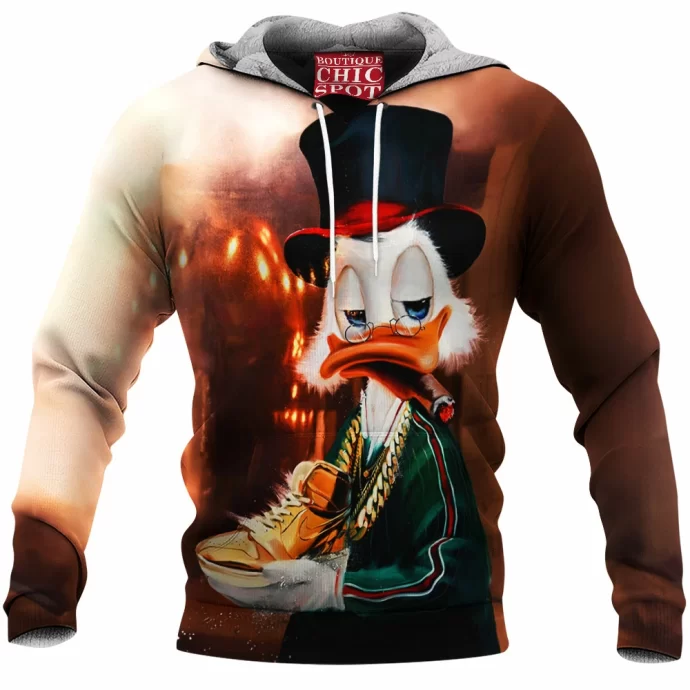 Scrooge McDuck Fleece Hoodie