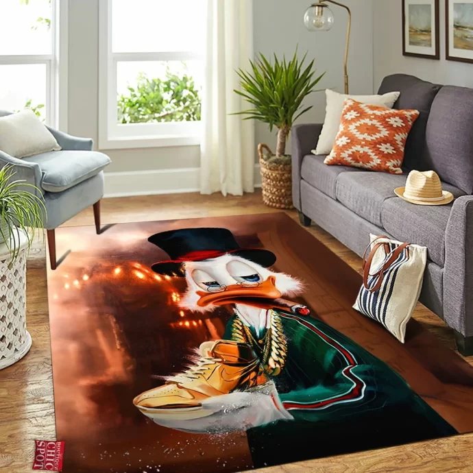 Scrooge McDuck Rectangle Rug