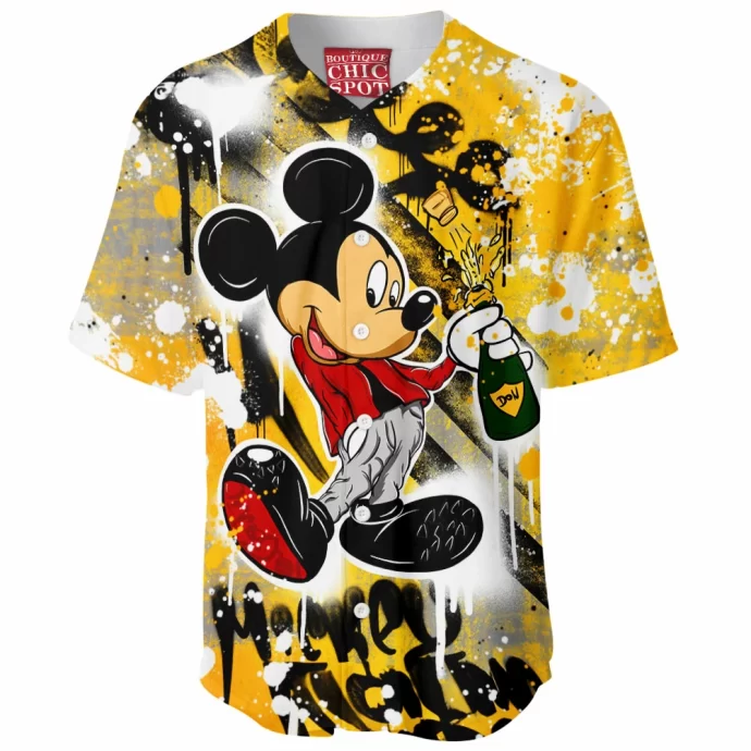 Mickey Mouse Baseball Jersey