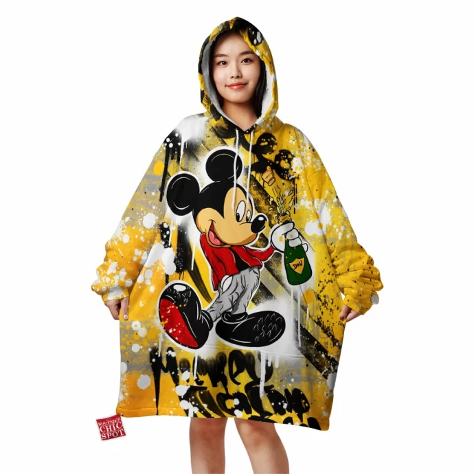 Mickey Mouse Blanket Hoodie