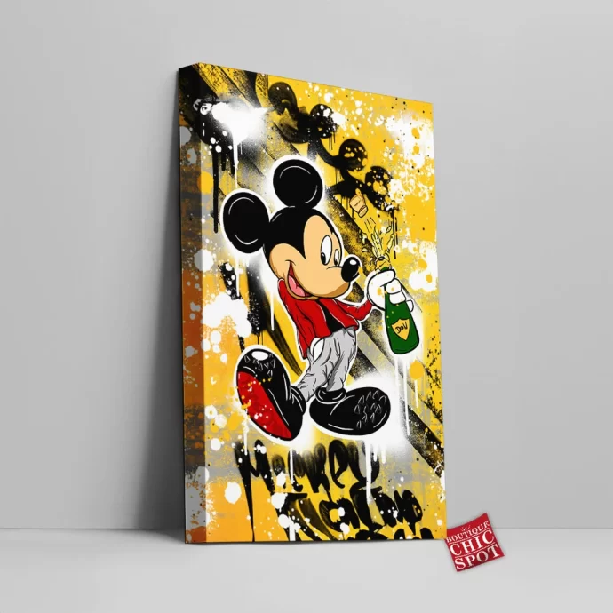 Mickey Mouse Canvas Wall Art