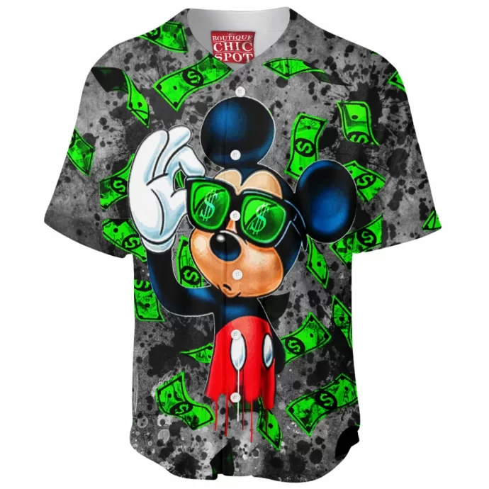 Mickey Mouse Baseball Jersey