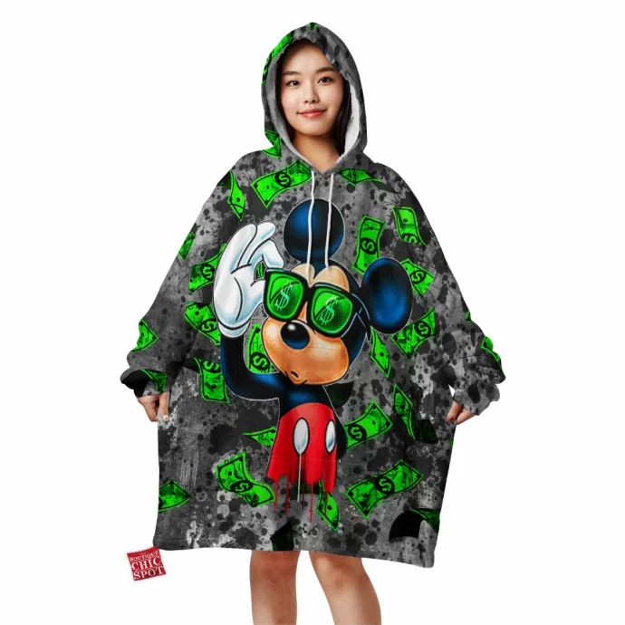 Mickey Mouse Blanket Hoodie