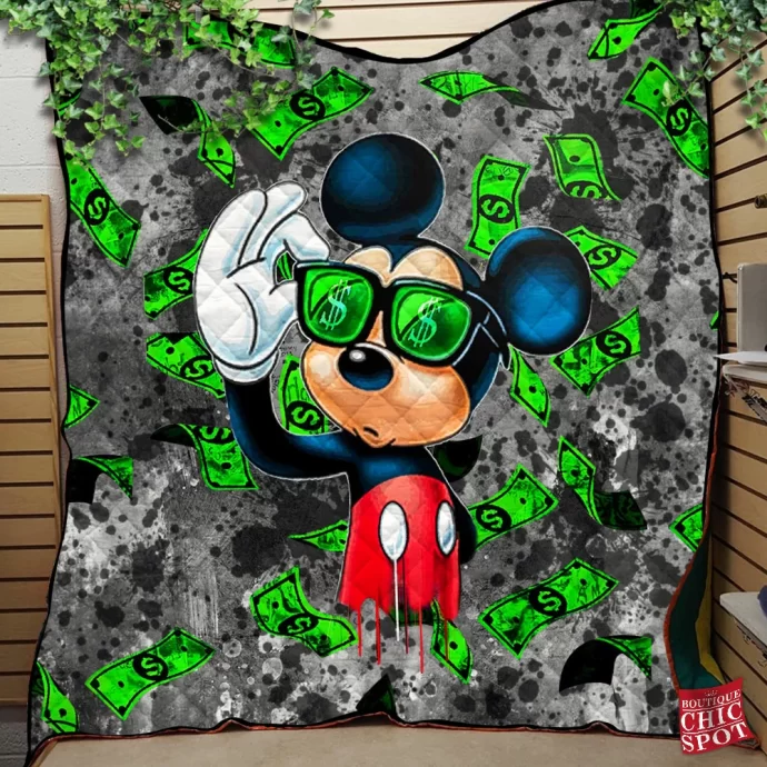 Mickey Mouse Quilt Blanket