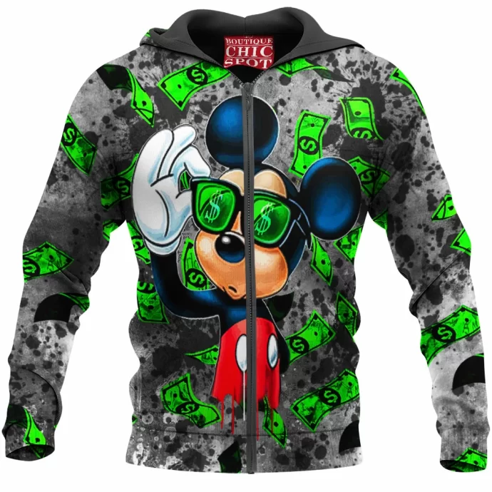 Mickey Mouse Zip Hoodie