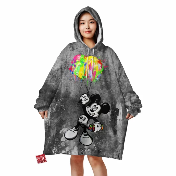 Mickey Mouse Blanket Hoodie