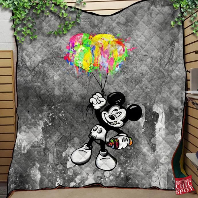 Mickey Mouse Quilt Blanket