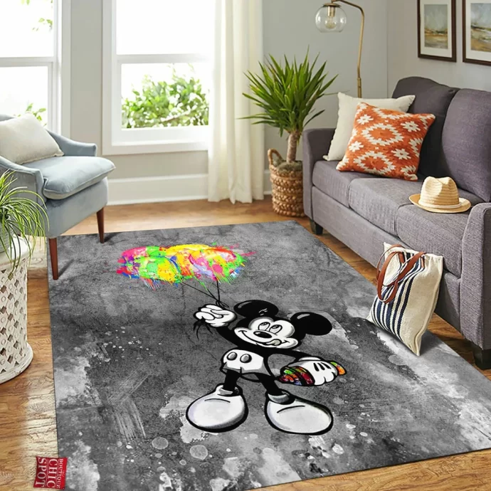 Mickey Mouse Rectangle Rug