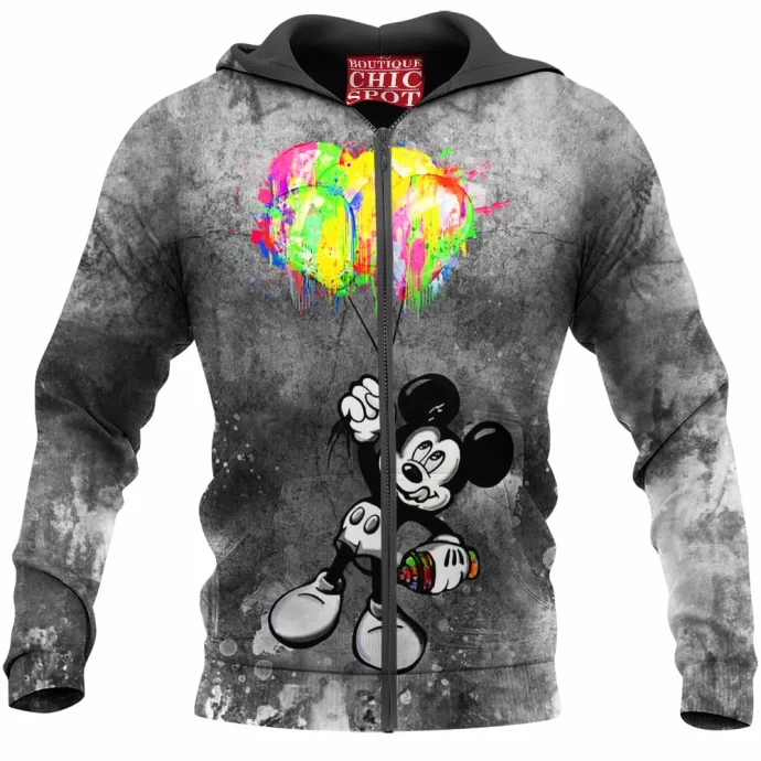 Mickey Mouse Zip Hoodie