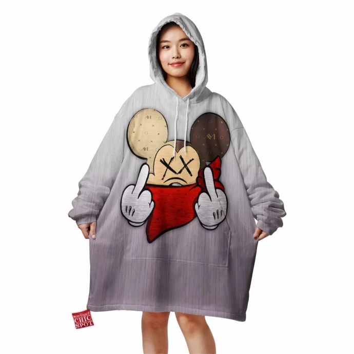 Mickey Mouse Blanket Hoodie