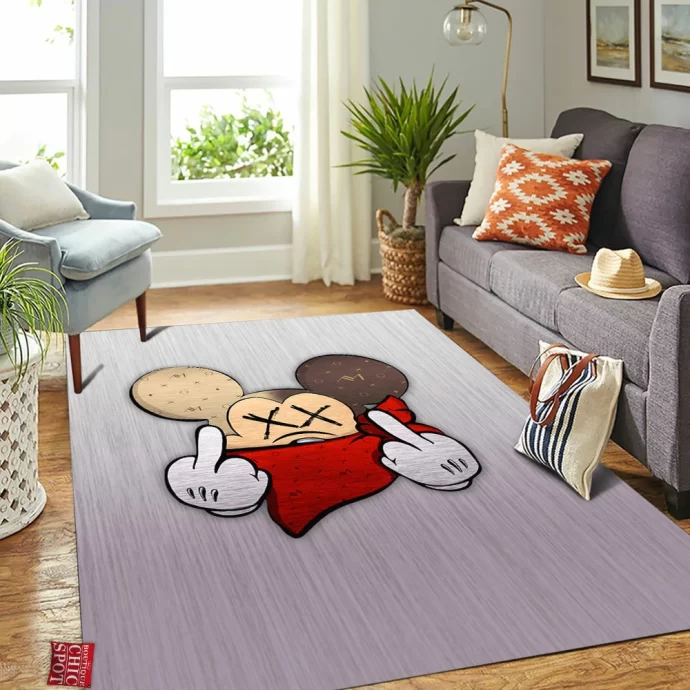 Mickey Mouse Rectangle Rug