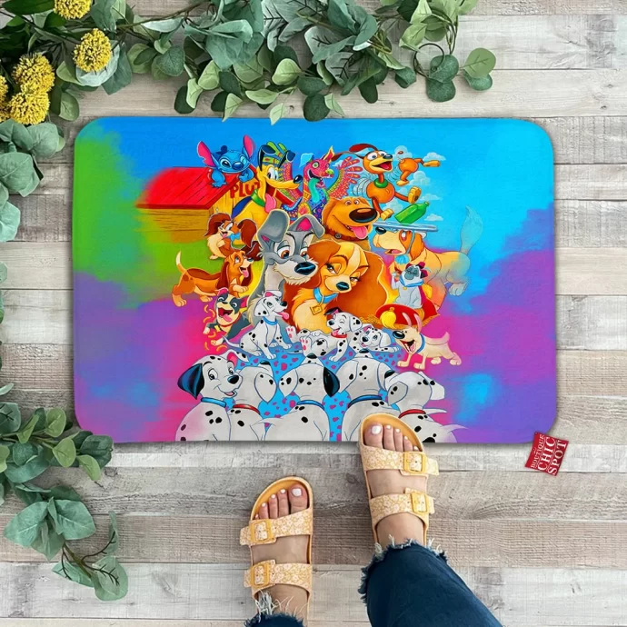 Disney Dogs Doormat