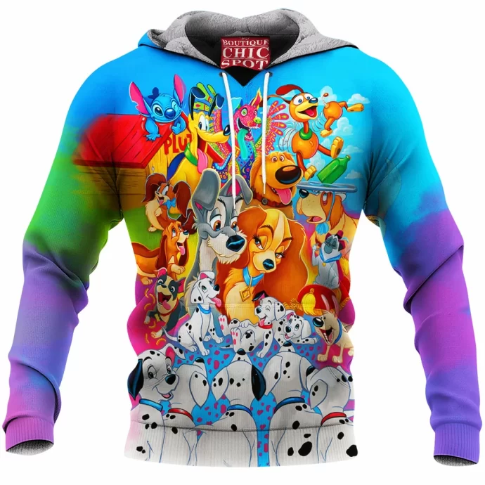 Disney Dogs Fleece Hoodie