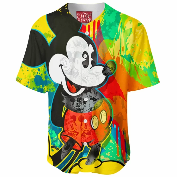 Mickey Mouse Baseball Jersey