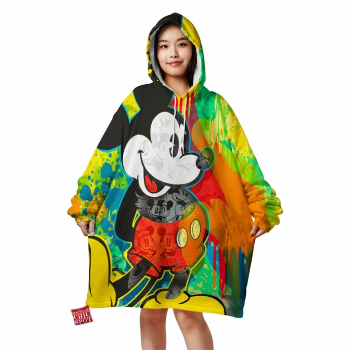 Mickey Mouse Blanket Hoodie