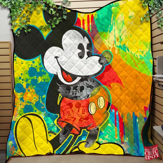 Mickey Mouse Quilt Blanket