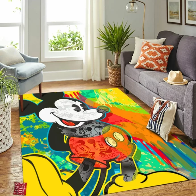 Mickey Mouse Rectangle Rug