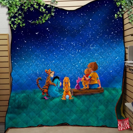 Winnie The Pooh Quilt Blanket