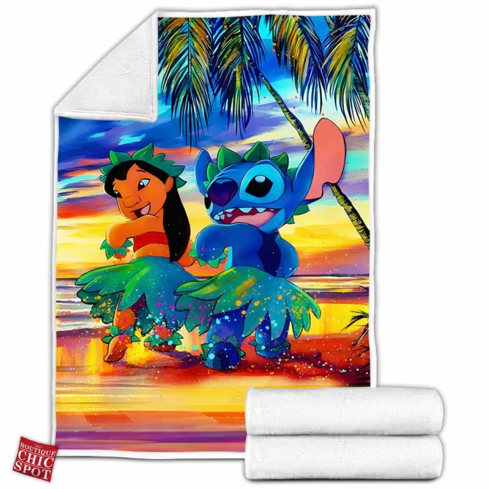 Lilo & Stitch Fleece Blanket